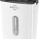BONSEN Shredders for Home Office, 8-Sheet Cross Cut Credit Card Shredder, Small Paper Shredder for Home Use with 4 Gal Bin, P-4 High Security Level, White (S3101-W)