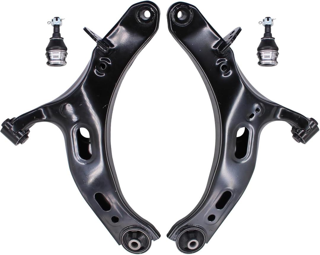 NewYall Front Lower Left and Right Suspension Control Arm with Ball Joints