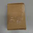 Glass Door Knobs Interior,Passage Crystal Door Knobs for Hall, ClosetSatin Nickel, 1 Pack