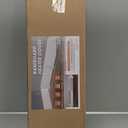 4ft Steel Easy Slip-On Baseboard Heater Cover with End Caps for Bathroom & Hydronic System for Replacing Old Cover, White