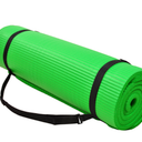 Fitvids Yoga Mat, 1/2-Inch Extra Thick High Density Exercise Mat, Anti-Tear Exercise Yoga Mat with Carrying Strap, Suitable for Various Yoga Exercises (Aqua)