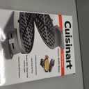 Cuisinart Waffle Maker, 1250W Round Classic Waffle Iron, 5-Setting Adjustable Browning Control, WMR-CANAS, Brushed Stainless
