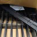 Metal Garden Fence 28 in x 35 ft, Outdoor Dog Fence with Stakes for Yard