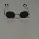 COASION Retro Small Round Polarized Sunglasses for Women Men Circle UV400 Sun Glasses (C4* Gold/Grey + Gold/Clear Pink - 2 Pack)