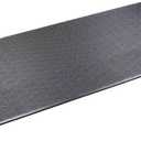 SuperMats Heavy Duty Equipment Mat 11GS Made in U.S.A. for Large Treadmills Ellipticals Rowers Rowing Machines Recumbent Bikes and Exercise Equipment (3-Feet x 6.5-Feet) (36 in x 78 in) (91.44 cm x 198.12 cm) , Black