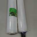 Stretch Wrap Film-2 Pack 15 inch Wide 1000ft Heavy Duty Shrink Wrap,60 Gauge 500% Stretch Industrial Strength for Pallet Wrap, Furniture Wrapping Moving & Protection,2 Roll with Handles