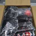 Punching Bag Set for Adults, 4FT Heavy Boxing Bag Set with 12 OZ Boxing Gloves, Suitable for MMA Karate Kickboxing Boxing Muay Thai Training at Home or Gym - Unfilled Heavy Bag (Red)