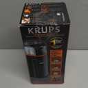 KRUPS Silent Vortex Electric Coffee Grinder: 3 oz Capacity, 5x Quieter, 175W Motor for Coffee Beans, Spices & Herbs - Removable Dishwasher-Safe Bowl, 12-Cup Yield, Black