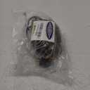 Novelty Lights 25ft 50 LED Amber Christmas String Lights, 6" Spacing on Brown Wire, UL Listed IP55 Commercial Grade Xmas Lights for Outdoor/Indoor, Dimmable, Connectable, Amber