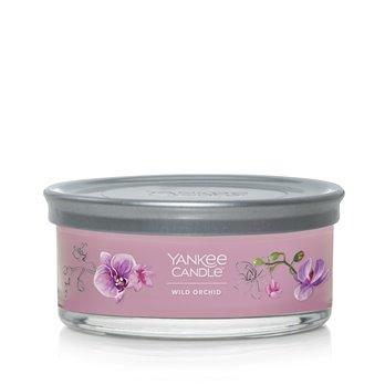 Yankee Candle Wild Orchid Scented, Signature 12oz Medium Tumbler 5-Wick Candle, Over 16 Hours of Burn Time