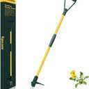 Weed Puller Tool, 50IN Long Handle 3 Claws Stand Up Weeder, Extra Thickened Stainless Steel Shaft Garden Weeding Tool,Remove the Roots of Thistles, Crabgrass, Dandelions, and Blackberries, etc.