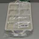 Vinino Silicone Mini Loaf Pans with Metal Reinforced Frame-2 Pack, Non-stick Silicone Bread Pan for Baking 8-Cavity, Tiny Banana Bread Set, Dishwasher Safe Brownie Pan-Cream