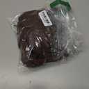 geluboao Bikini Set for Women Solid V Neck Knot Front Push Up High Leg Thong Two Piece Swimsuit (Small, Brown)