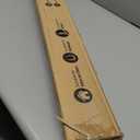 Pawtners Retractable Baby Gates Extra Wide, 41" Tall Extends up to 120" Wide, Dog Gate Indoor with Cat Door for Stairs, Pet Gate with Support Rods for Doorways Hallways Indoor & Outdoor-White