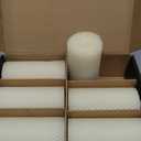 Drippless Beeswax Pillar Candle Bulk - Hand Rolled Pure Natural Beeswax Candles 2 x 4 inch, Great for Home Decor, Best Choice for Mother Father or Sister Gift - 6 Pack Ivory White