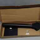 SZCO Supplies 17 Black Wooden Full-Sized Helmet/Headwear Display Stand with Base Hardware (910942)