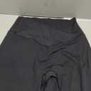 Sunzel Flare Leggings, Crossover Yoga Pants with Tummy Control, High Waisted and Wide Leg, No Front Seam Black Medium 28" Inseam