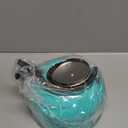 Cabilock Turquoise Whistling Tea Kettle Stainless Steel Boiling Kettle for Stovetop with Comfortable Handle 7.28 Inch for Home and Office Use