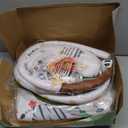 Baby Gym Play Mat, 8-in-1 Tummy Time Mat & Ball Pit with 6 Toys, Washable Baby Activity Play Mat for Visual, Hearing, Sensory, Motor Development, Baby Toys Gift for Toddler Infant 0-3-6-9-12 Month