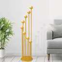 Floor Candle Holders, 9 Arm 46'' Height Candelabra Candle Holder, Floor Candelabra for Wedding Party Decoration, Gold