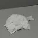 Christmas Bows for Gift Wrapping 8 X 14 Inch Long Velvet Ribbon Bows for Tree Wreath, Garland, Fireplace, Stairs, Mirror, Door, Holiday Crafts Decor, Pack of 4 (White)