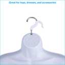 SSWBasics Female Mannequin Torso - Fits Womens Sizes 5-10 - Molded, Shatterproof & White