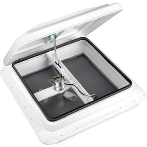 Livpow RV Roof Vent With 12V Fan Reversible 14" x 14"