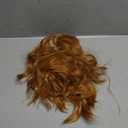 Strawberry Blonde Wigs for Women Girls Short Bob Wig Short Curly Wavy Strawberry Blonde wig With Bangs Heat Resistant Synthetic Wigs for Cosplay Costume Party