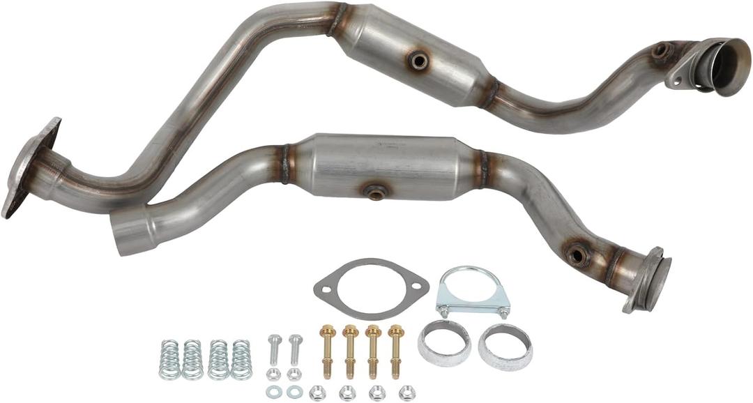Left and Right Catalytic Converter 2011-2016 For Ford For F-250 Super Duty,2011-2016 For Ford For F-350 Super Duty,Replace 645158,6.2L(EPA Compliant)