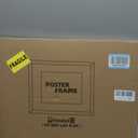 14x20 Picture Frame Set of 2, Wood Frame with Real Glass, Wide Border, 14X20 in