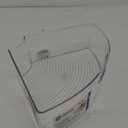 iDesign Lazy Susan 1/4 Wedge Organizer Bin with Handle for Corner Cabinet - Clear - Made in USA
