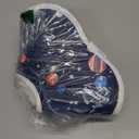 Soft Cat Cone, Adjustable Recovery Collar After Surgery to Prevent Licking Wound, Protective Cat Neck Cone, Comfortable Pet Elizabethan Collar for Cats Kittens and Puppies (M) (M (Neck: 8.5-11.6 in), Planet Pattern)