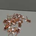 Hotop 20 Pieces Boot Hanger Clips for Closet, Laundry Hanging Hooks Heavy Duty Clips Boot Holder Portable Single Hooks Space Saving for Pants Jeans Clothes Hats Tall Towels (Rose Gold)