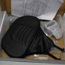 Driver Backrest For Harley Touring 1997-2026, Adjustable Plug-In Riders Backrest For Road Glide Street Glide Road King Electra Glide Ultra Limited Classic Replace P/N Mounting Kit 52589-09A (Black-Striated Style)