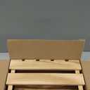 Wooden Crates for Display 6 Pack Large Rustic Nesting Wooden Basket with Handle, Decorative Farmhouse Wood Crate for Storage and Container, 6 Size Wood Basket Decor Boxes