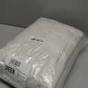 MIULEE Pinch Pleated Natural Linen Curtains 92 Inches Long 2 Panels for Bedroom Living Room, Soft Thick Linen Textured Window Drapes Back Tab Hooks Semi Sheer Light Filtering Neutral Farmhouse Cream