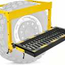 Heavy-Duty Folding Tire Step,Fits 8–12" Wide Tires