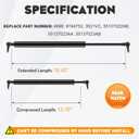 Rear Hatch Door Liftgate Lift Supports Struts Shocks for Jeep Grand Cherokee 1999 2000 2001 2002 2003 2004 (Pack of 2)