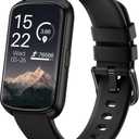 QVEQ Fitness Tracker, Smart Watch for Women Men with 24/ 7 Heart Rate/ Blood Pressure/ Blood Oxygen Monitor, Sleep Tracker, Step&Calorie Counter, IP68 Waterproof Fitness Watches for Android&iPhone
