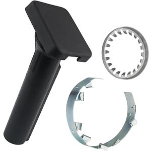 Spare Tire Carrier Lock Cylinder Cover Tube and Rings Kit Compatible with 1999-2013 Chevy Silverado GMC Sierra 1500 2500 3500 Pickup Replaces 15182986 15040331 15769308