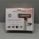 Shark SpeedStyle Pro Flex Professional Performance High-Velocity Hair Dryer System with Scalp Shield & IQ Speed Styling and Drying Suite, Lightweight, Ionic, No Heat Damage, Mocha Silver, HD542