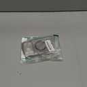 FABSPARK Case for iPhone 17 Pro Max,Compatible with MagSafe, Magnetic Clear Curly Wavy Frame Wave Case with Sparkly Bling Glitter, Transparent Acrylic Hard PC for iPhone 17 Pro Max, Glitter Clear Black