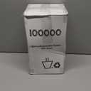 I00000 200 Pack Gold Plastic Cups, 9 Oz Elegant Clear Plastic Cups Gold Rimmed Disposable Wine Glasses Fancy Disposable Party Cup Wedding Cup Drinking Tumblers Cocktail Glasses Perfect for Party