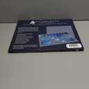 Grey Tempered Glass Palette 12x16 Tabletop Rectangle  Scratch-Resistant, Easy-to-Clean Artist Palette for Precise Color Mixing, Reduced Glare, Solvent-Resistant