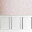 Hungbak 4 Set of 16" x 20" Pre-Cut Accent Wall Molding Trim Kit, Peel and Stick Premade Wainscoting Panels for Interior Decoration, Ready to Assemble Chair Rail Moulding