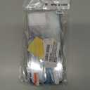 Cricket Icon 3 Case(3rd Version)/At&t Motivate 2 Case(2nd)/Cricket Splendor W/HD SCREEN PROTECTOR(2 PACK),Slim Anti-Scratch PC TPU Shockproof Cute Girl Women Protective Cover White Blue Black Marble