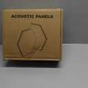 Soundproof Wall Panels Mass Loaded Vinyl Sound Proof Panels High Density 12 Pack Self-Adhesive Sound Barrier 12"X10.2"X0.4" MLV Insulation for Walls, Doors, Ceilings (White)