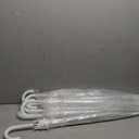 Clear Bubble Umbrella Wedding, High-Visibility Transparent Rain Umbrellas Bulk, Windproof Large Clear Umbrella, Firm and Durable, Dome Umbrellas for Wedding Bride Groom Photography Golf Outdoor