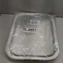 Collapsible Kitty Litter Box, ShineMe Open Top Cat Litter Tray with Scoop and Litter Bag, Anti-Splashing Waterproof Cat Toilet Potty Pan 17.7 x 13.5, Grey