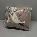 KinCam 100% Waterproof Recliner Loveseat Cover with Console, Non-Slip Reclining Couch Covers for 2 Seat, Recliner Sofa Cover Furniture Protector with Elastic Straps for Kids, Pets, Khaki